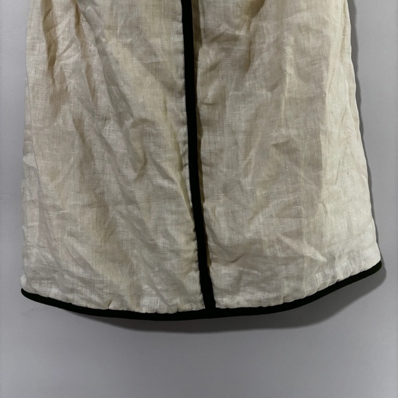 Farm Rio Sand Coconut Embroidery Halter Neck Mini Dress Size M - Picture 4 of 8